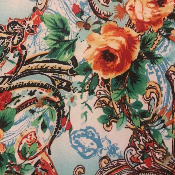 LOVE CHESLEY Floral Maxi Dress SIZE LARGE JUNIORS - Picture 5 of 6